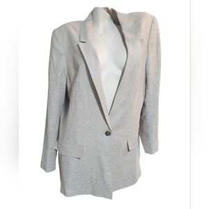 🇨🇦Reitman's Beige Linen Blend Blazer